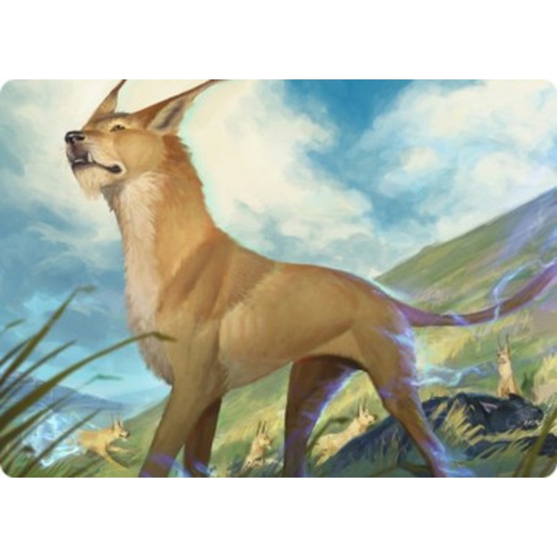 Adventures in the Forgotten Realms Art Card: Blink Dog