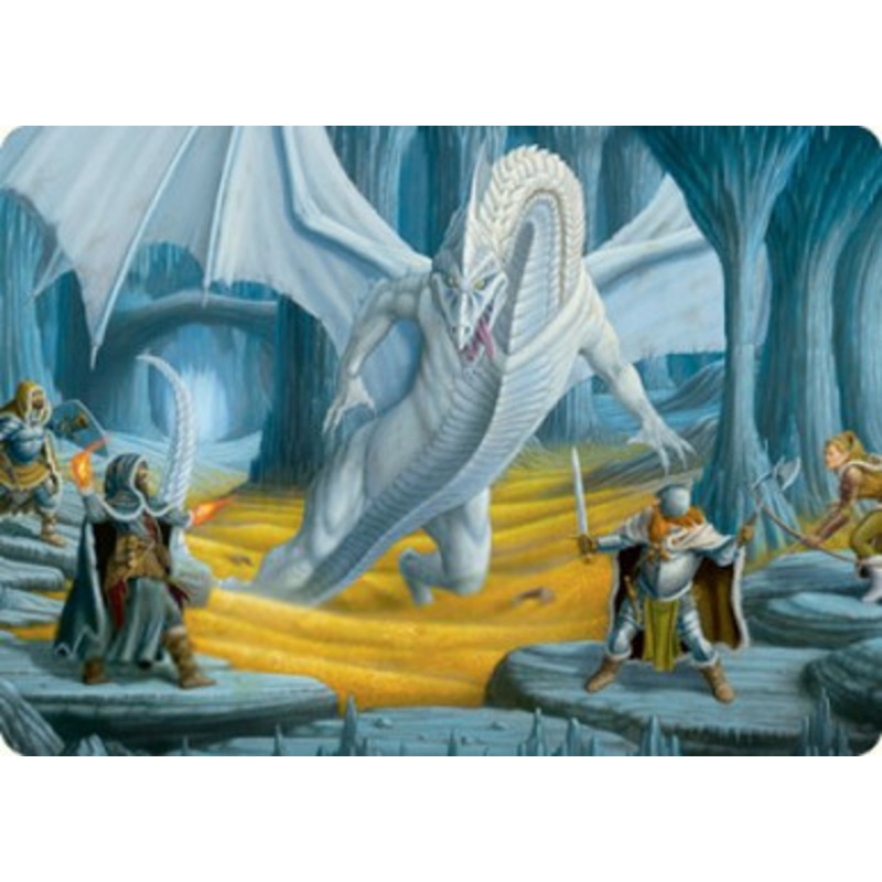 Adventures in the Forgotten Realms Art Card: Cave of the Frost Dragon | Adventures in the Forgotten Realms