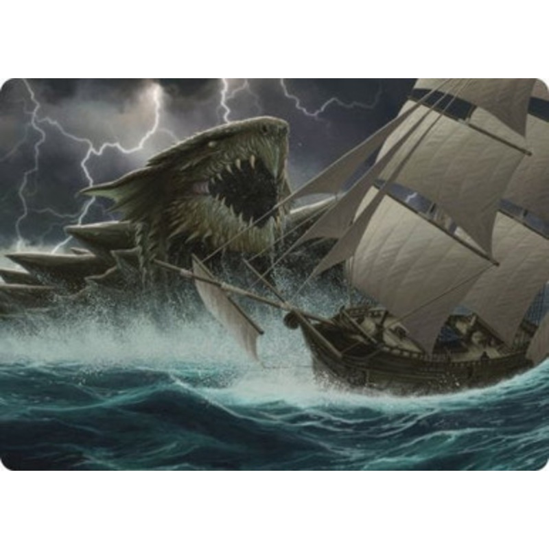 Adventures in the Forgotten Realms Art Card: Dragon Turtle