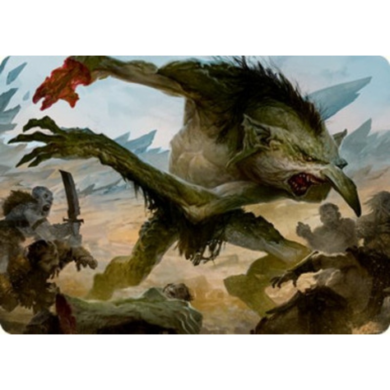 Adventures in the Forgotten Realms Art Card: Troll | Adventures in the Forgotten Realms