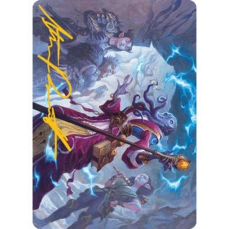 Adventures in the Forgotten Realms Art Card: True Polymorph (Gold Signature) | Adventures in the Forgotten Realms