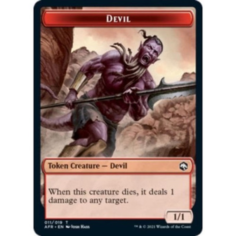 Adventures in the Forgotten Realms - Devil Token | Adventures in the Forgotten Realms