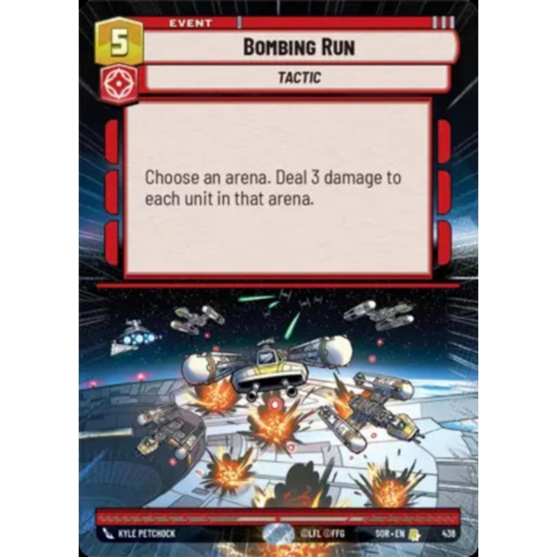 Bombing Run (Hyperspace Frame)