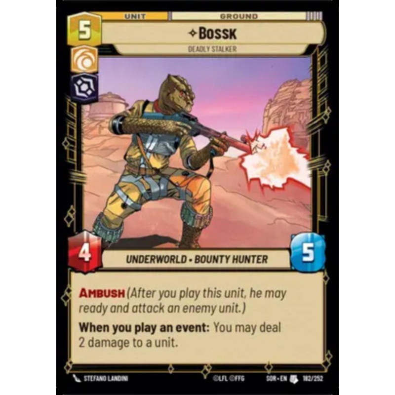 Bossk, Deadly Stalker (Foil)