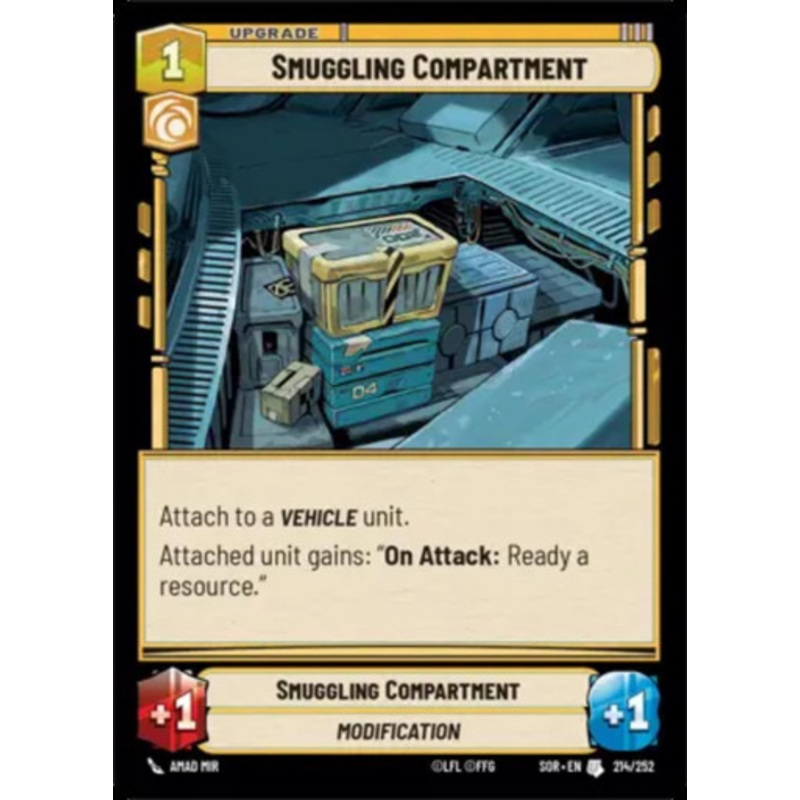 Smuggling Compartment (Foil)
