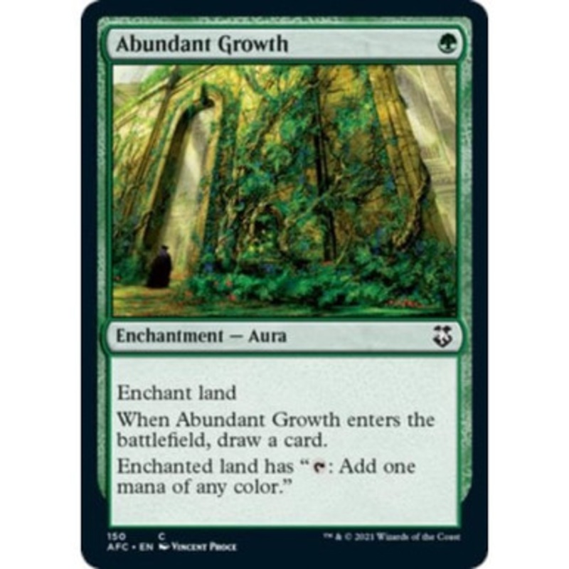 Abundant Growth | Adventures in the Forgotten Realms Commander