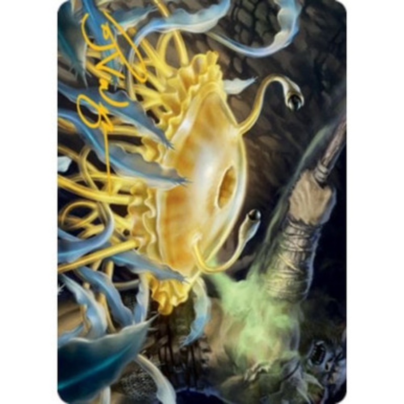 Adventures in the Forgotten Realms Art Card: Flumph (Gold Signature)