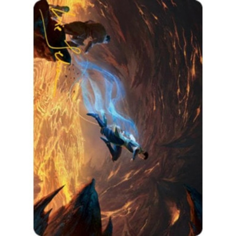Adventures in the Forgotten Realms Art Card: Fly (Gold Signature)