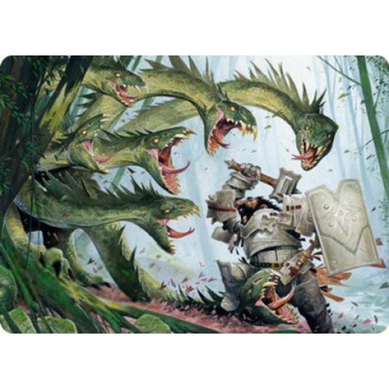 Adventures in the Forgotten Realms Art Card: Lair of the Hydra | Adventures in the Forgotten Realms