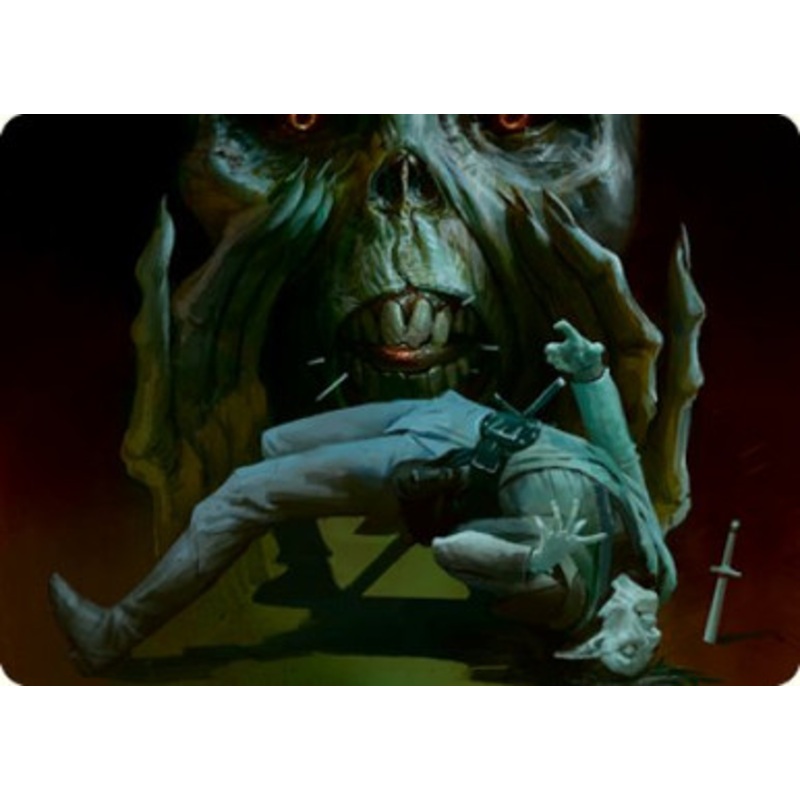 Adventures in the Forgotten Realms Art Card: Power Word Kill | Adventures in the Forgotten Realms