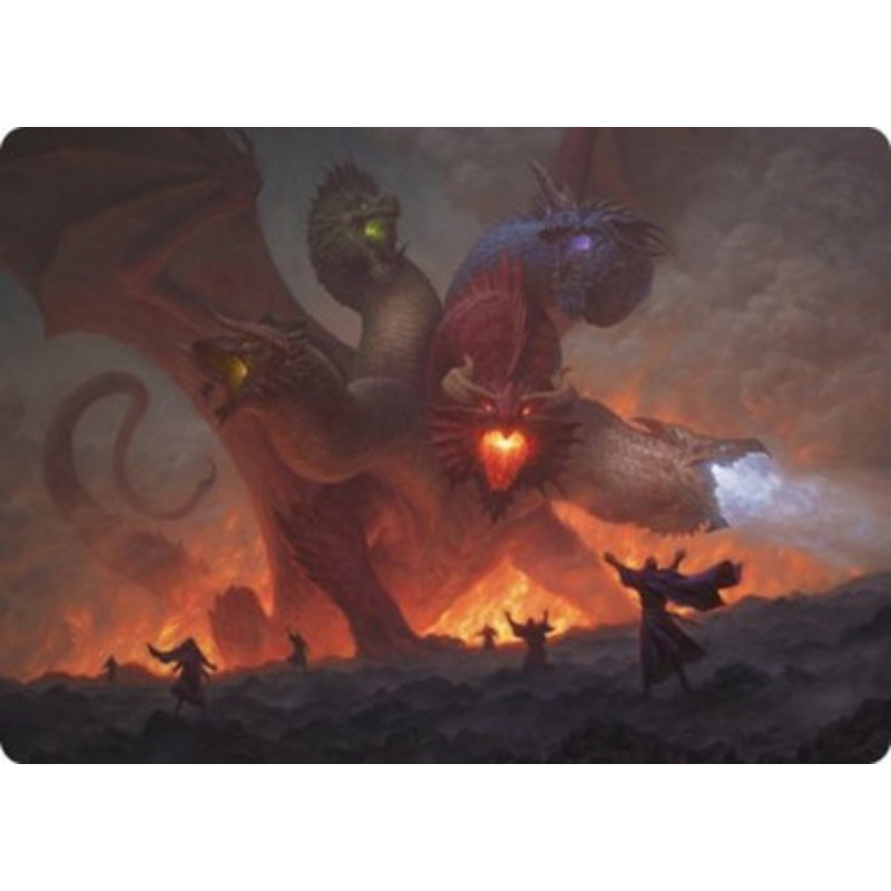 Adventures in the Forgotten Realms Art Card: Tiamat