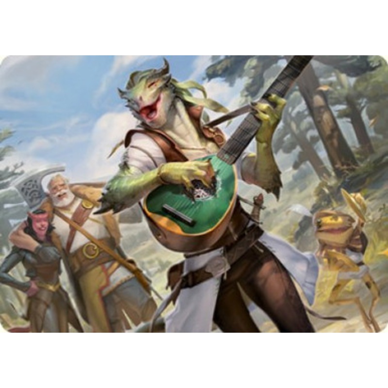 Adventures in the Forgotten Realms Art Card: Wandering Troubadour