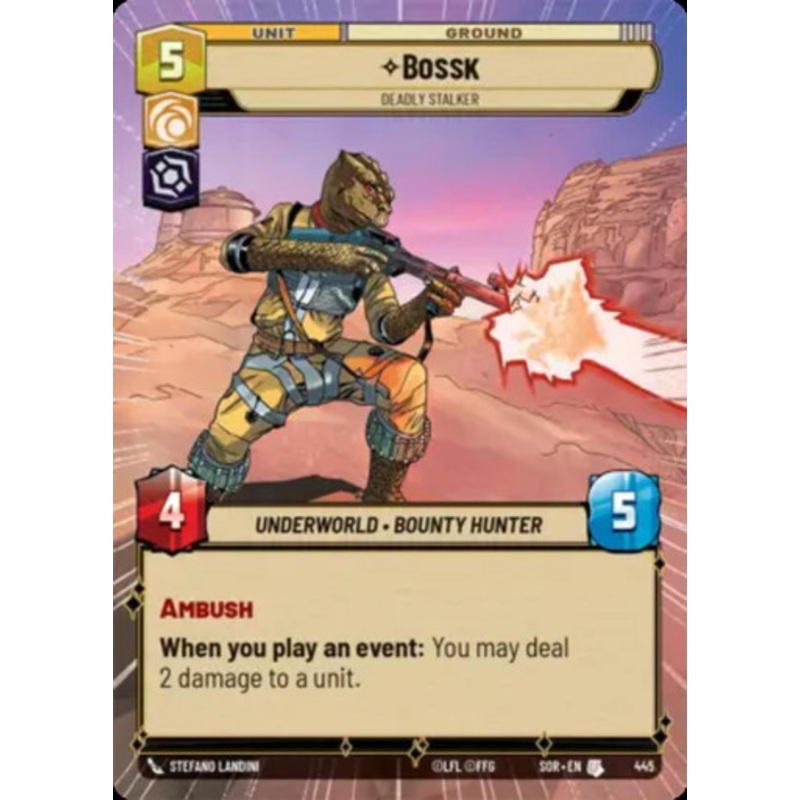 Bossk, Deadly Stalker (Hyperspace Frame)