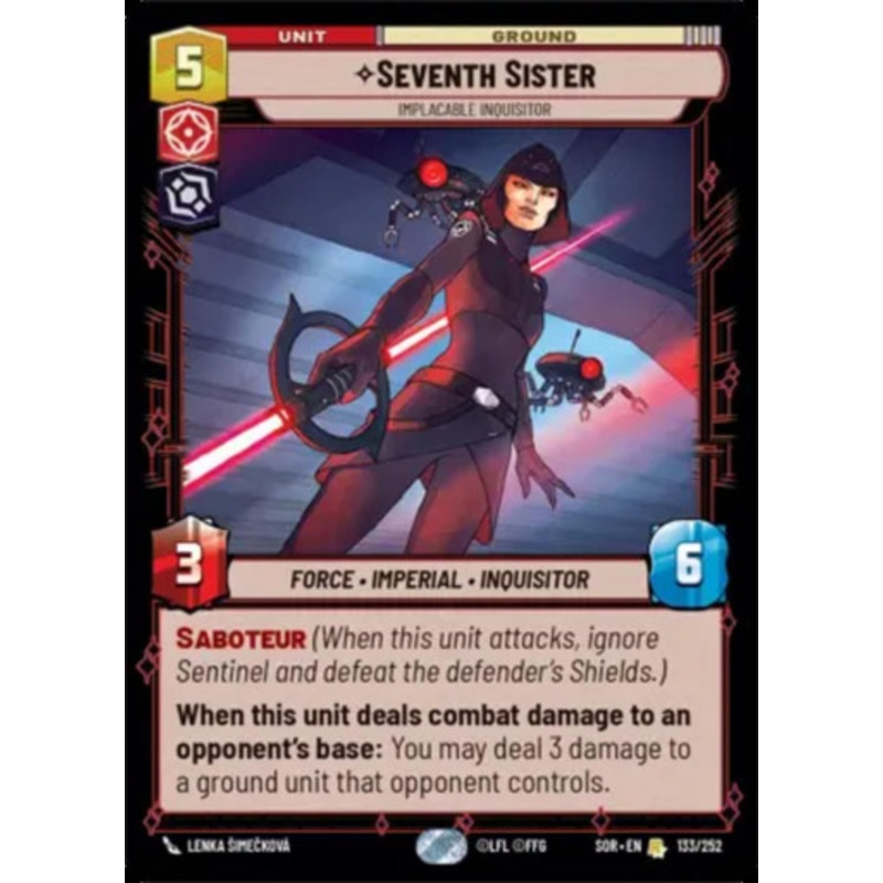 Seventh Sister, Implacable Inquisitor
