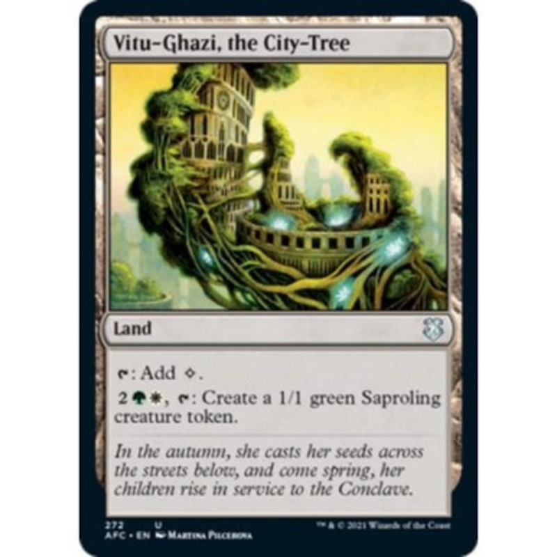 Vitu-Ghazi, the City-Tree | Adventures in the Forgotten Realms Commander