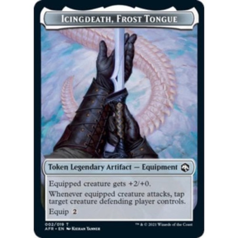 Adventures in the Forgotten Realms - Icingdeath, Frost Tongue Token