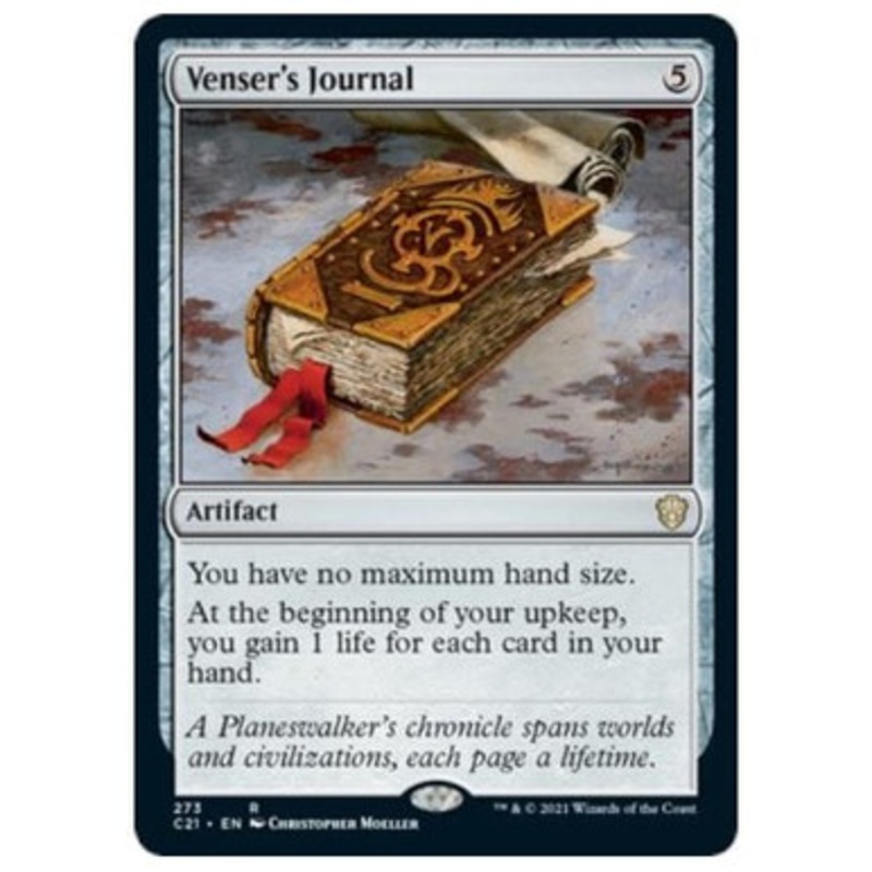 Venser's Journal | Commander 2021