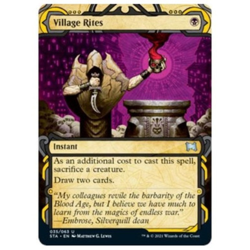 Village Rites (foil) | Strixhaven Mystical Archive