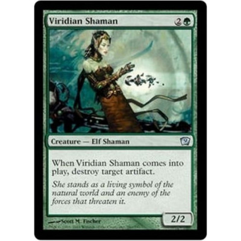 Viridian Shaman (foil) | 9th Edition