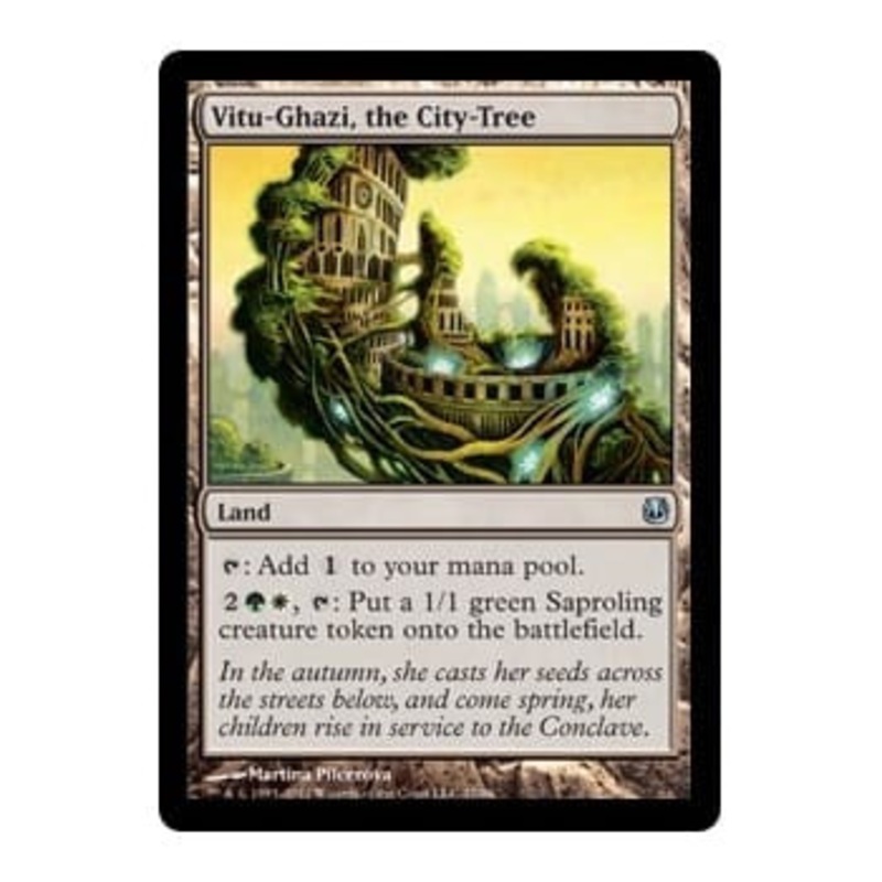 Vitu-Ghazi, the City-Tree | Duel Decks: Ajani vs. Nicol Bolas