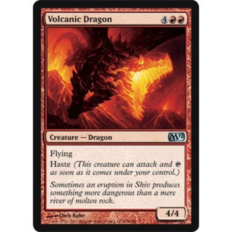 Volcanic Dragon (foil) | Magic 2012 Core Set