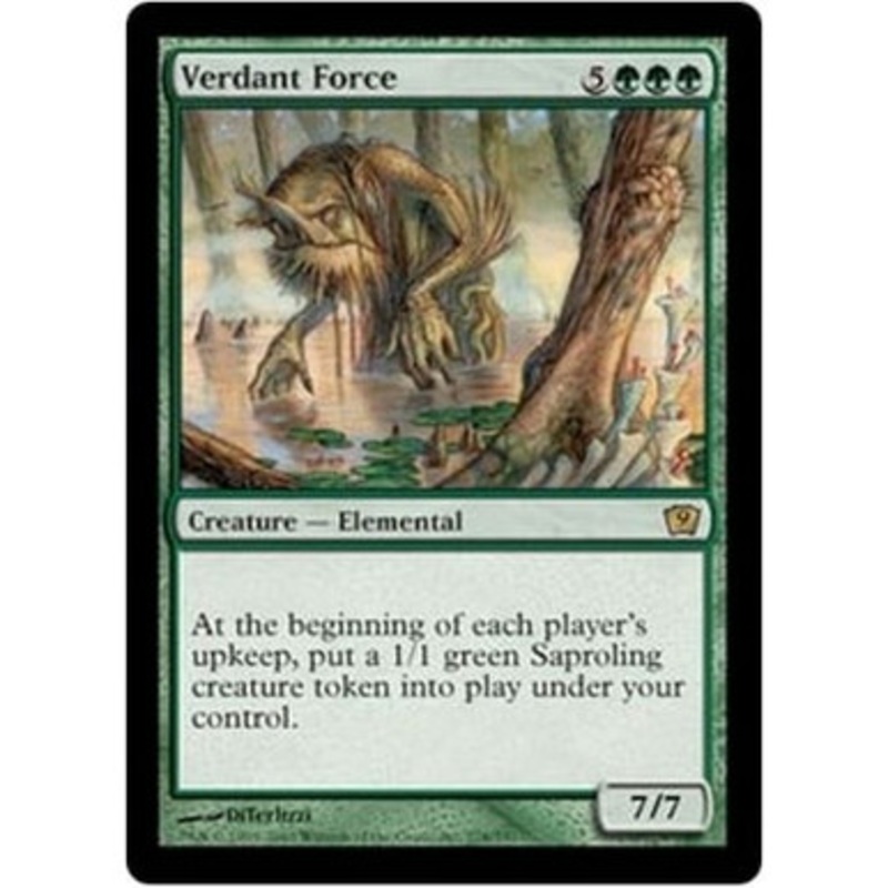 Verdant Force (foil) | 9th Edition