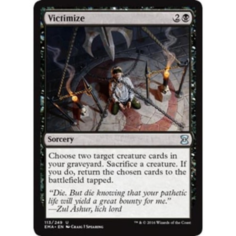 Victimize | Eternal Masters