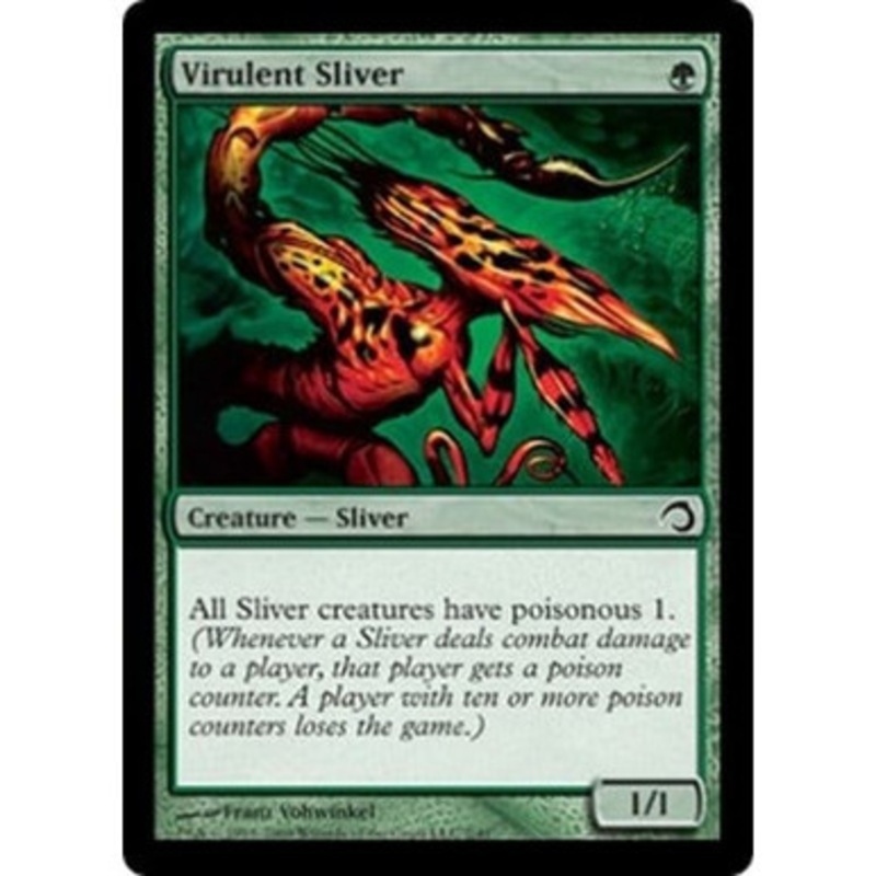 Virulent Sliver (foil) | Premium Deck Series: Slivers