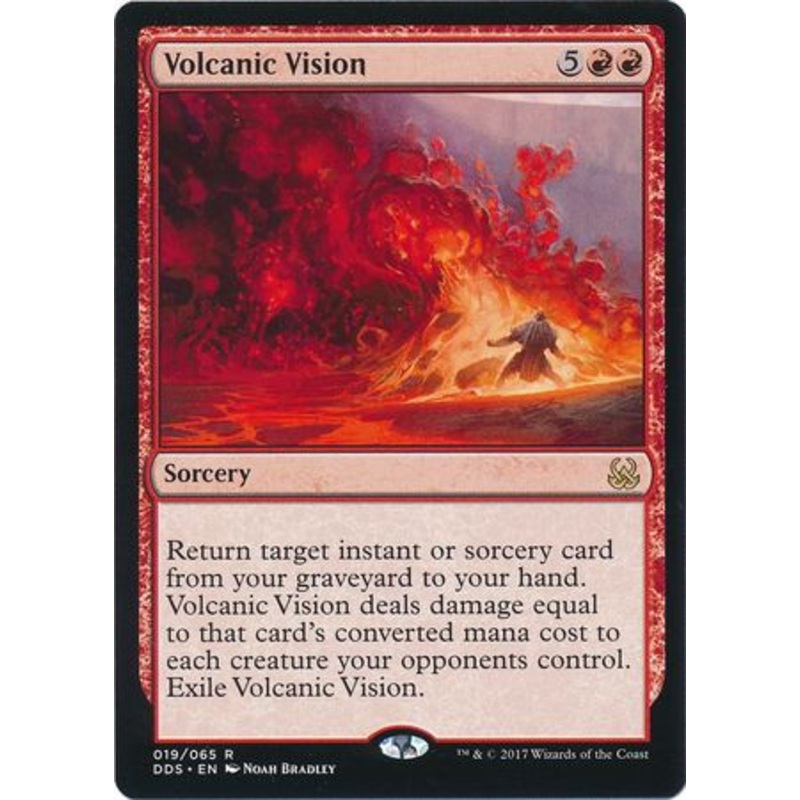 Volcanic Vision | Duel Decks: Mind vs. Might