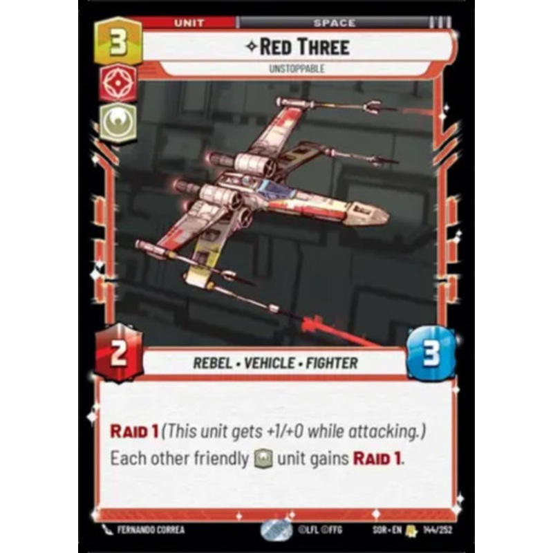Red Three, Unstoppable