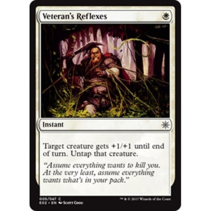 Veteran's Reflexes | Explorers of Ixalan