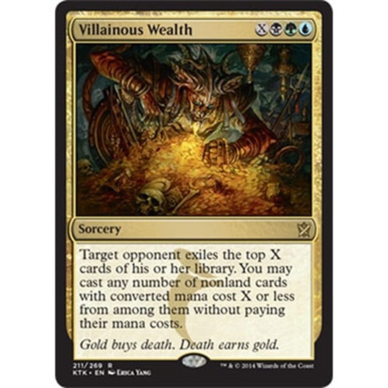 Villainous Wealth | Khans of Tarkir
