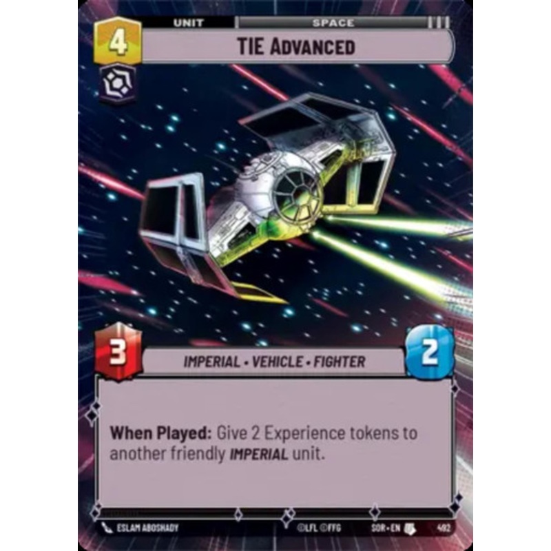 TIE Advanced (Hyperspace Frame)