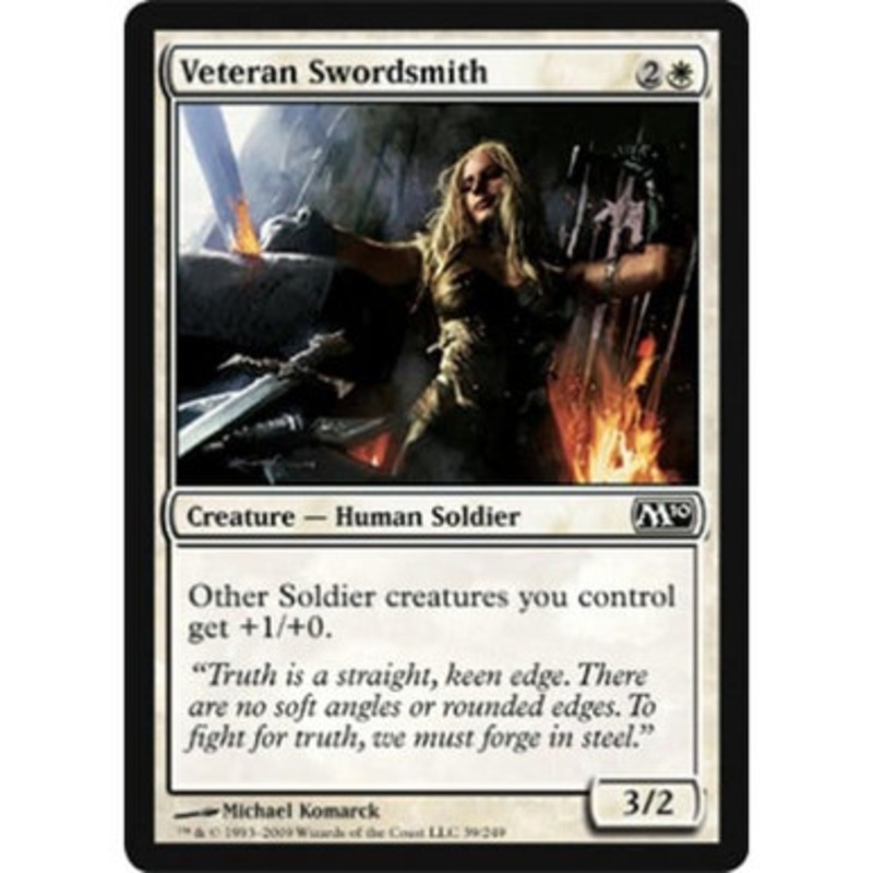 Veteran Swordsmith | Magic 2010 Core Set
