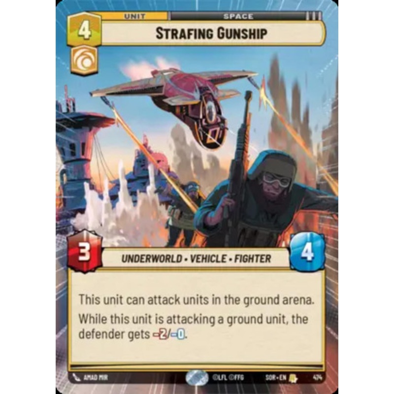 Strafing Gunship (Hyperspace Frame Foil)