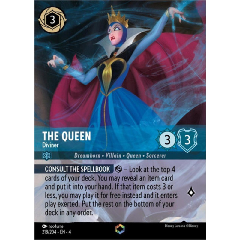 The Queen - Diviner (Enchanted Rare)