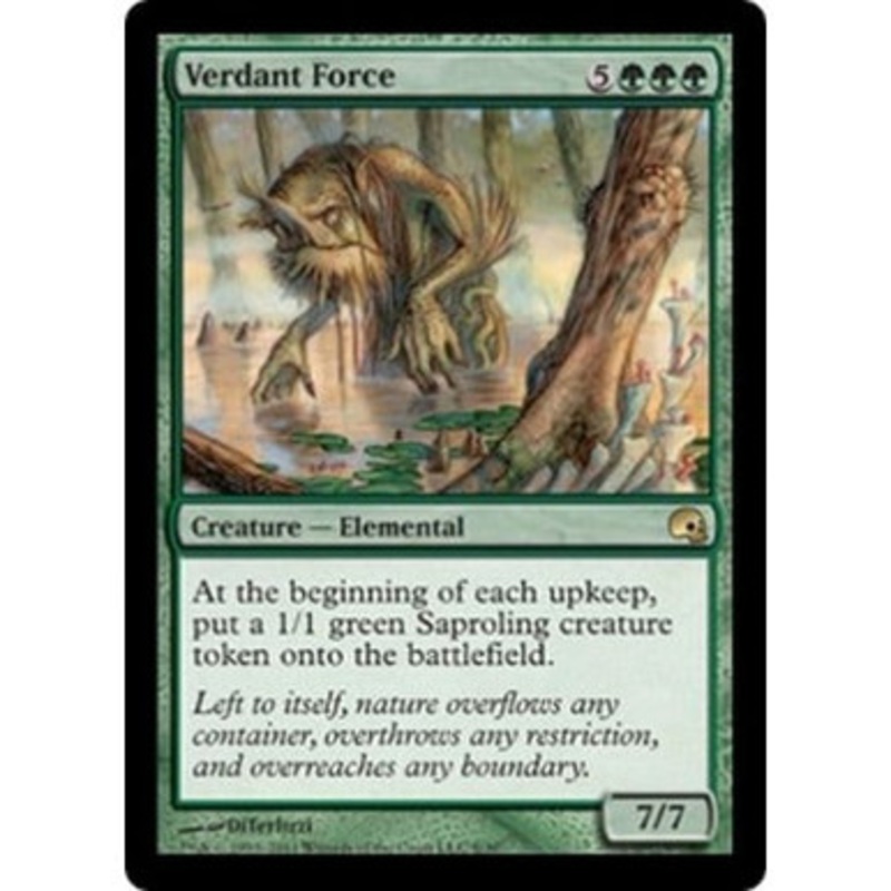 Verdant Force (foil) | Premium Deck Series: Graveborn