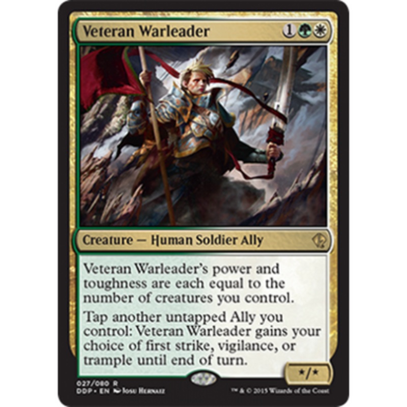 Veteran Warleader | Duel Decks: Zendikar vs. Eldrazi