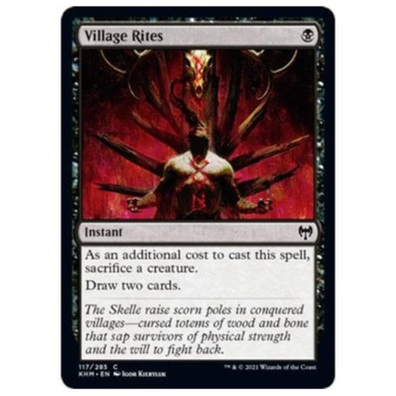 Village Rites (foil) | Kaldheim