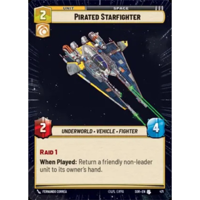 Pirated Starfighter (Hyperspace Frame Foil)