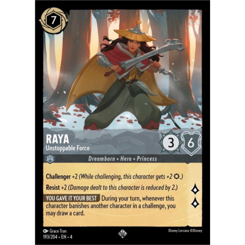 Raya - Unstoppable Force