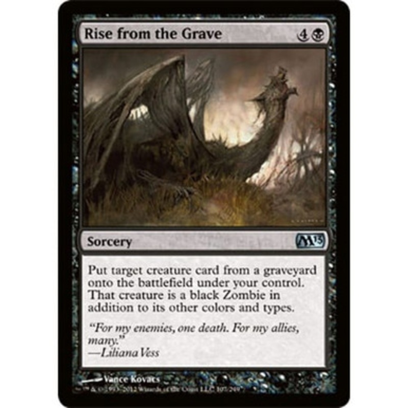 Rise from the Grave (foil) | Magic 2013 Core Set