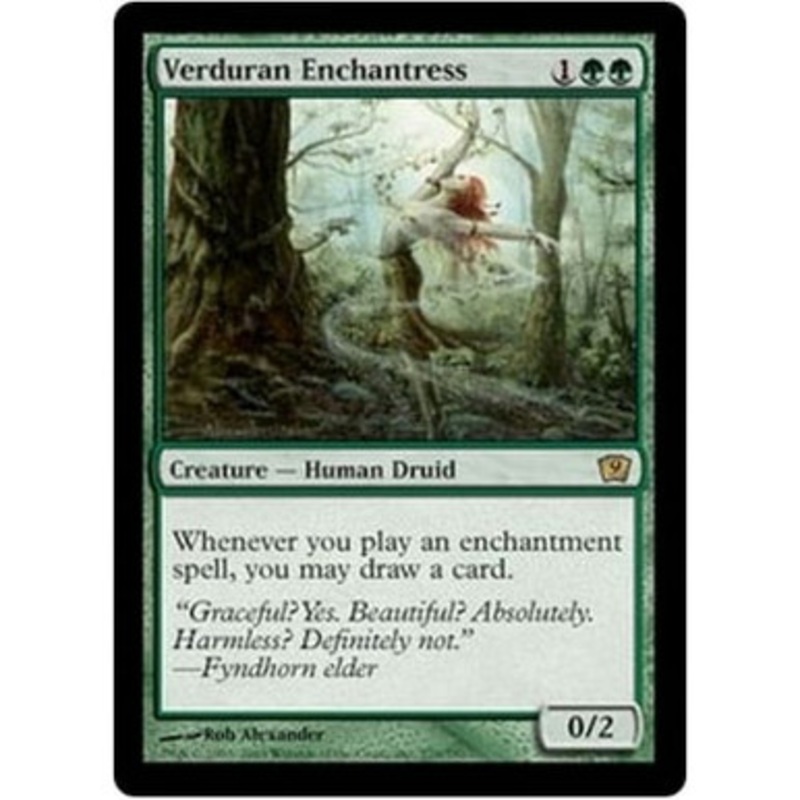 Verduran Enchantress (foil) | 9th Edition