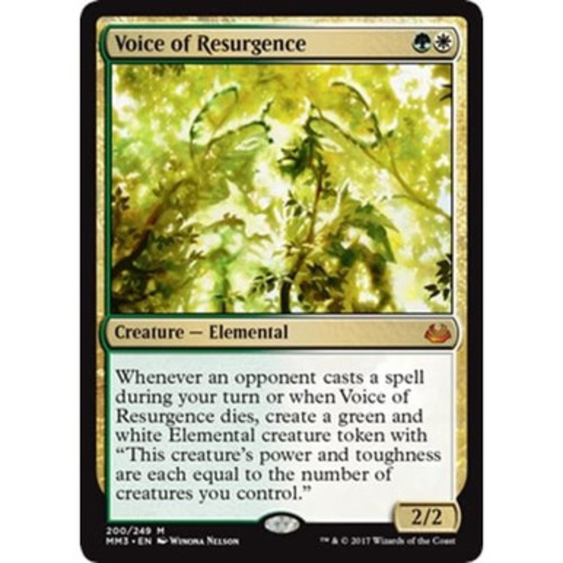Voice of Resurgence | Modern Masters 2017 Edition