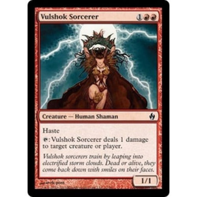 Vulshok Sorcerer (foil) | Premium Deck Series: Fire & Lightning