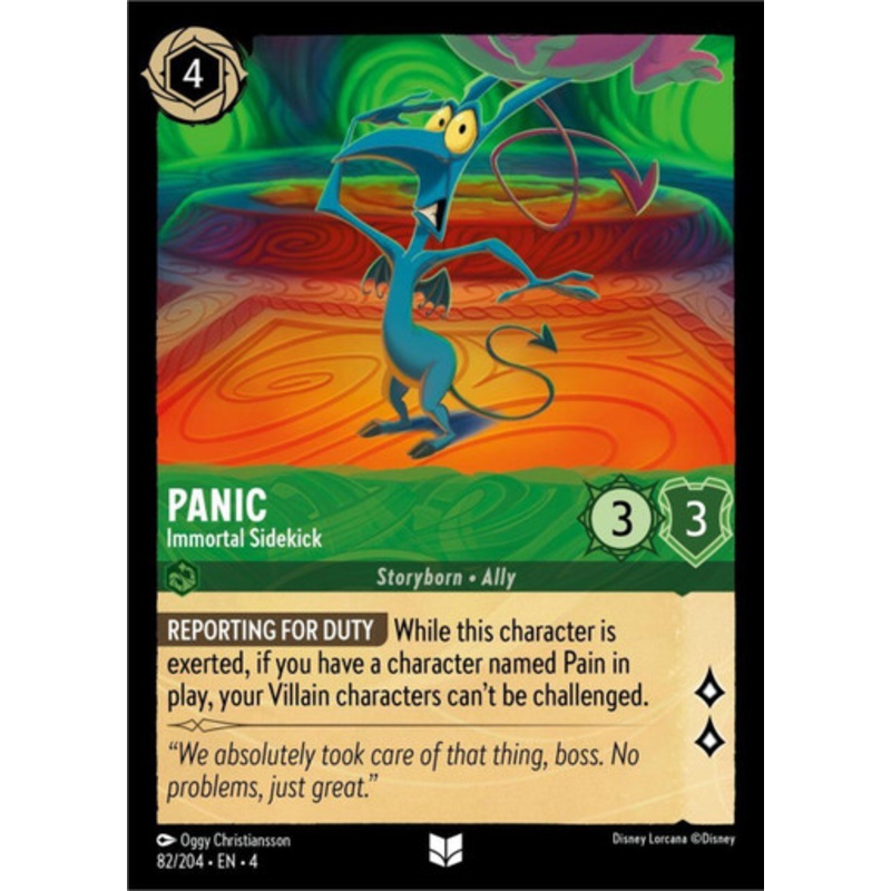 Panic - Immortal Sidekick