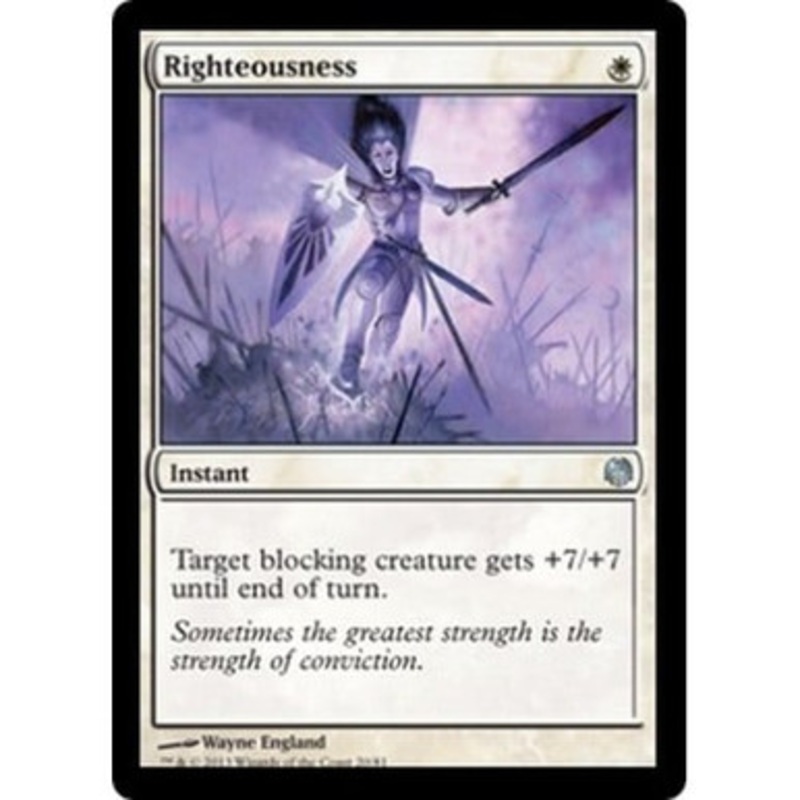 Righteousness | Duel Decks: Heroes vs. Monsters