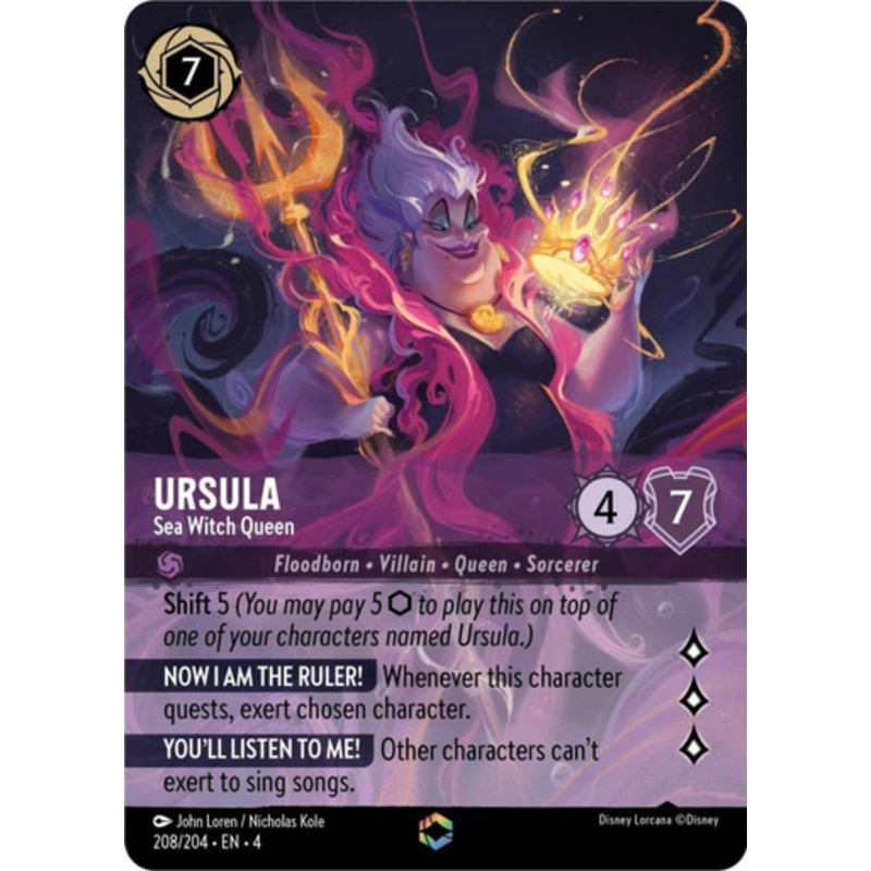 Ursula - Sea Witch Queen (Enchanted Rare)