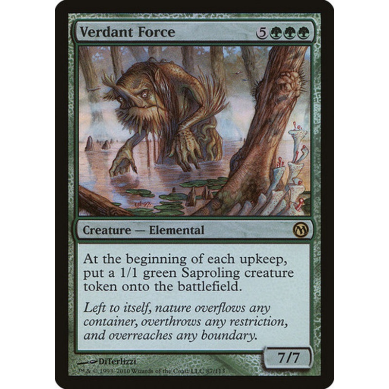 Verdant Force (foil) | Duels of the Planeswalkers Decks