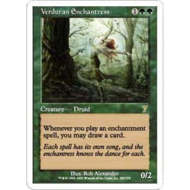 Verduran Enchantress | 7th Edition